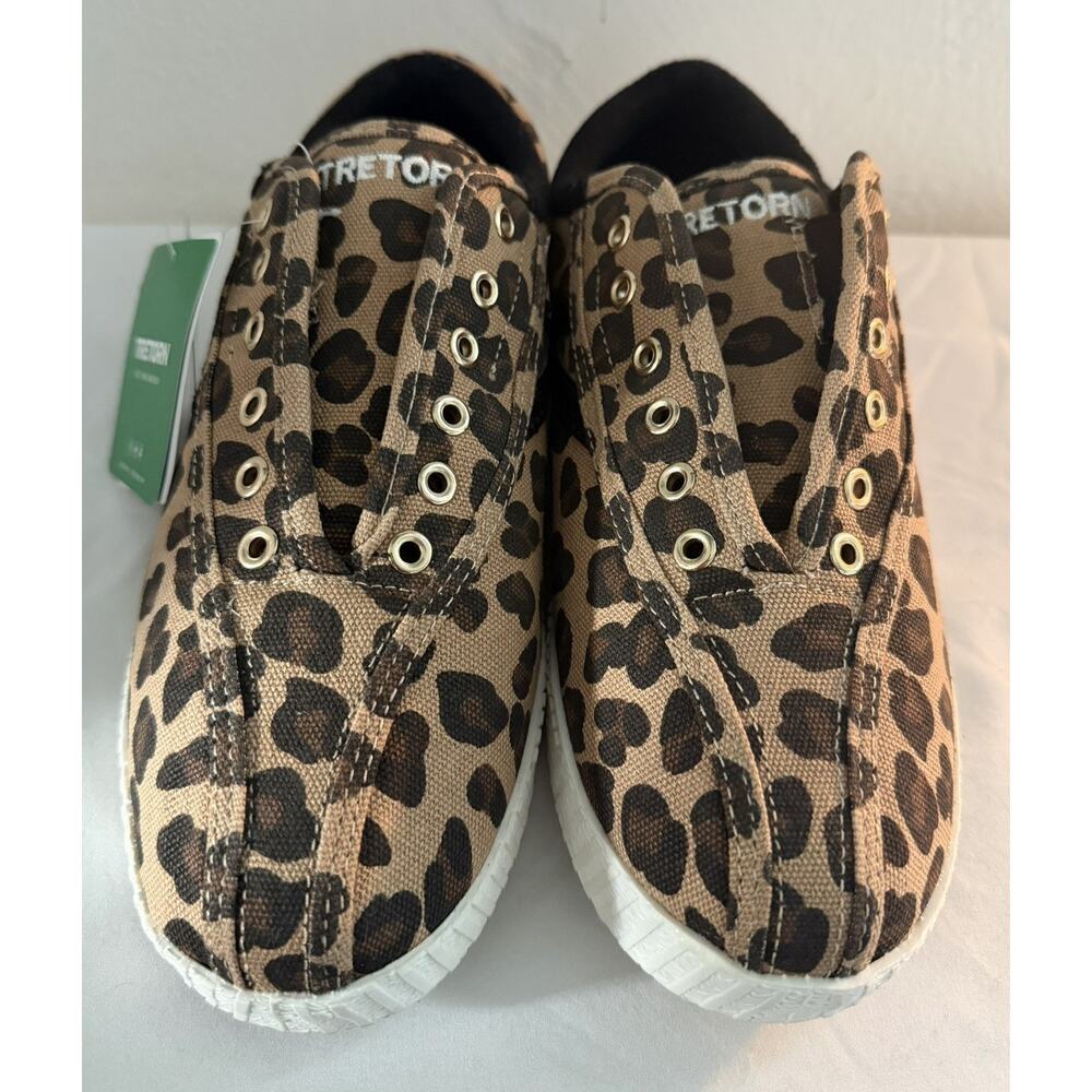 Tretorn Size 6 Women Leopard Print Mule Ortholite Comfort Insole NWT